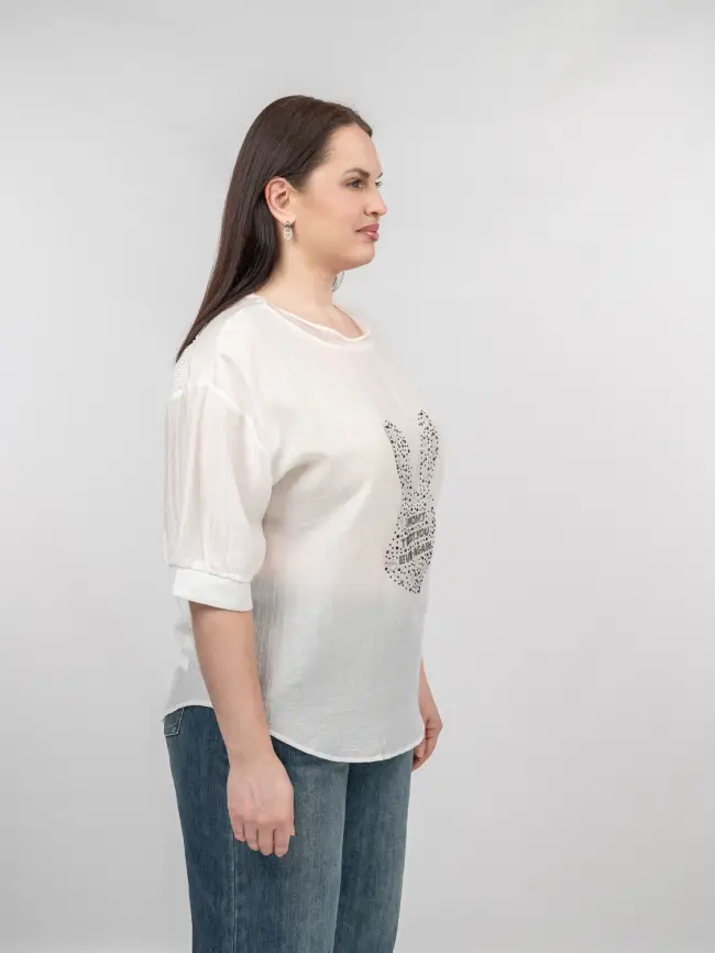 Футболка "Зайчик" 6928 фото 6