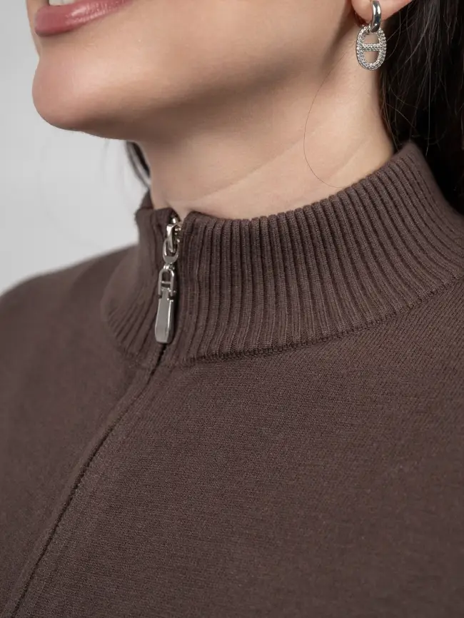 Кофта на молнии 25411 ЭттоПлюс Размер 50-58 фото 8