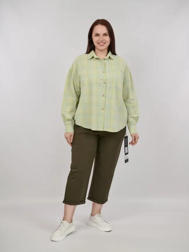 Брюки 7/8, арт. 91678 Размер 48-56 фото 4