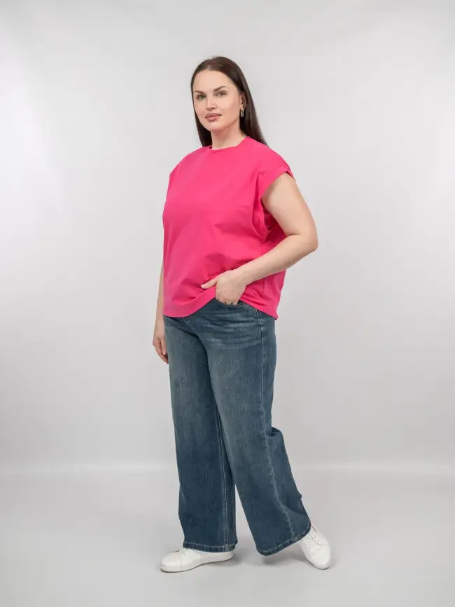 Футболка с вставкой ЭттоПлюс 0025 Размер 50-56 фото 20