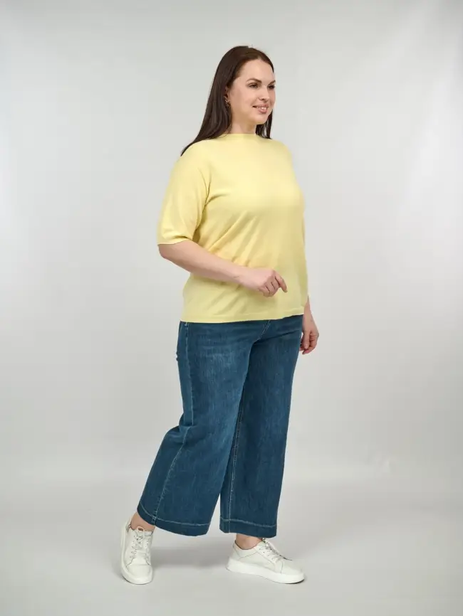 Джинсы палаццо 2506 Размеры 50-52 фото 3