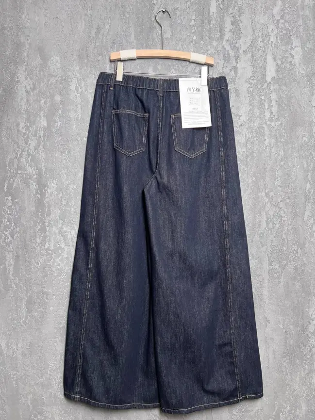 Джинсы палаццо 38785 Размеры 50-54 фото 9