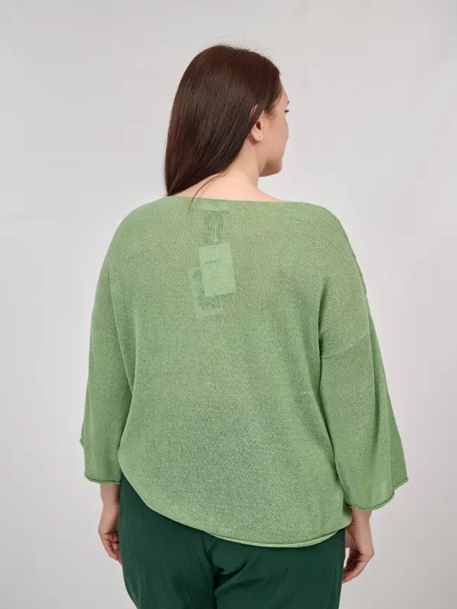 Джемпер облегченный ЭттоПлюс 25107-1 Размер 50-58. фото 52