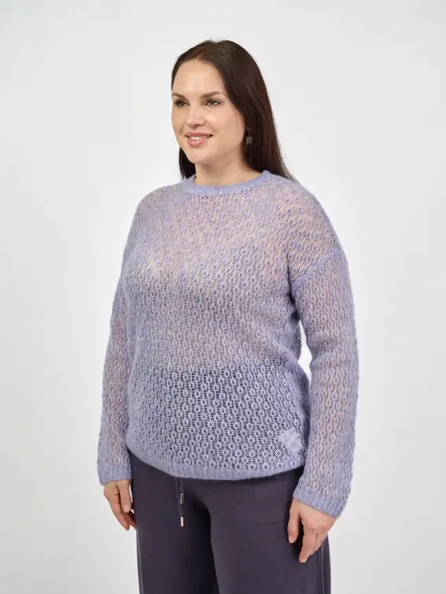 Джемпер 1530 Размер 50-58 фото 4