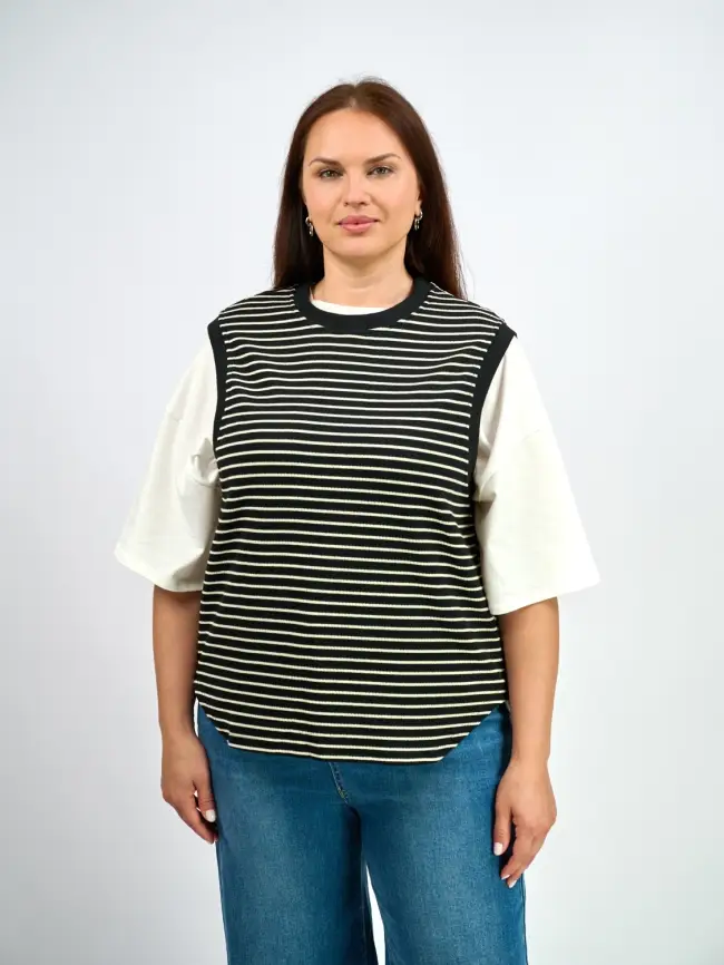 Жилет вязаный 02588 фото 14