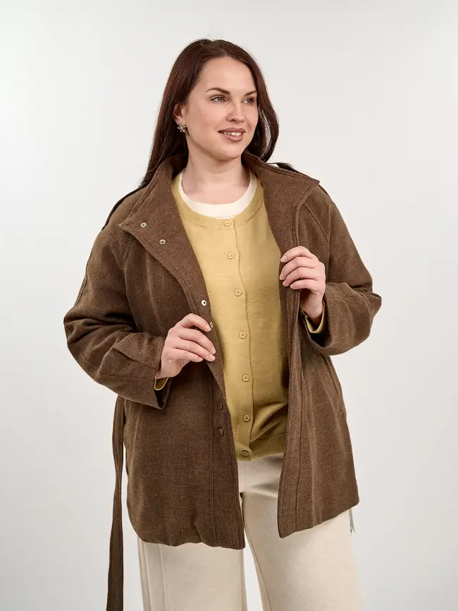 Пальто 95111 Размер 48-50 фото 17