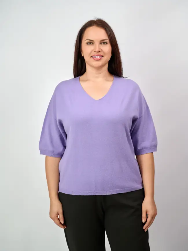 Джемпер 20241 ЭттоПлюс Размер 50-58 фото 144