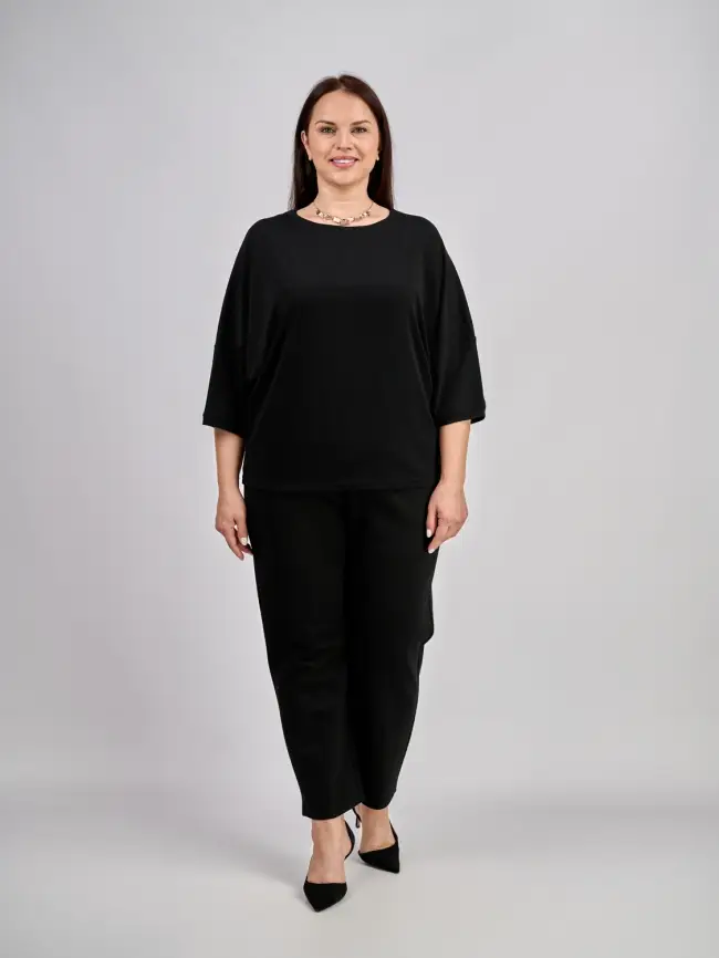 Блуза ЭттоПлюс 12266 Размер 50-58 фото 2