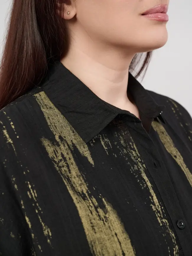 Платье рубашка ЭттоПлюс 22983 Размер 50-58 фото 7