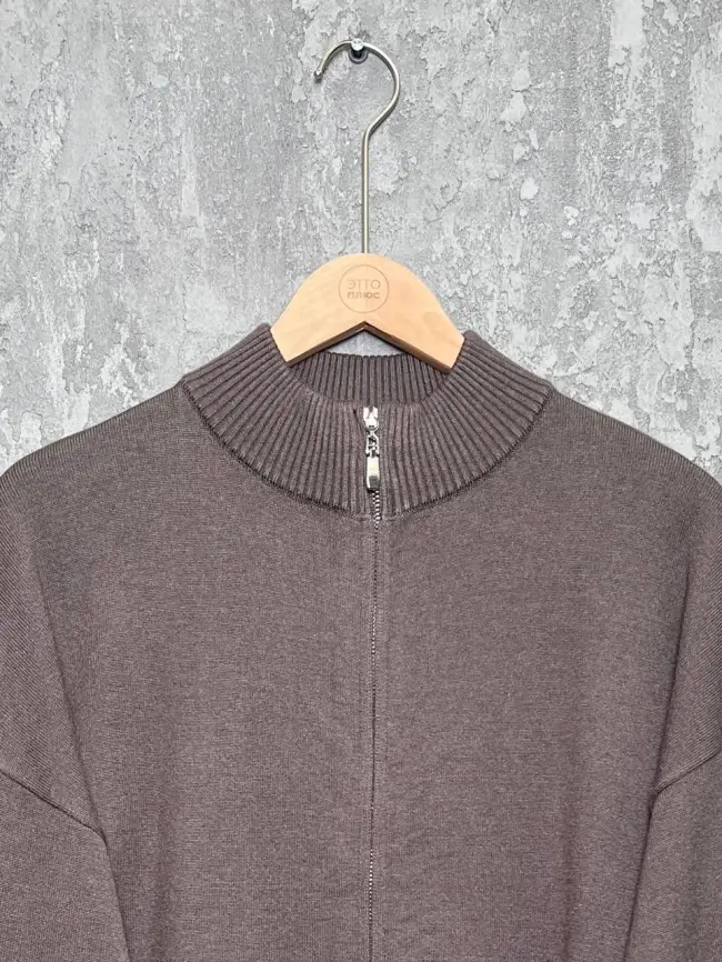 Кофта на молнии 25411 ЭттоПлюс Размер 50-58 фото 65