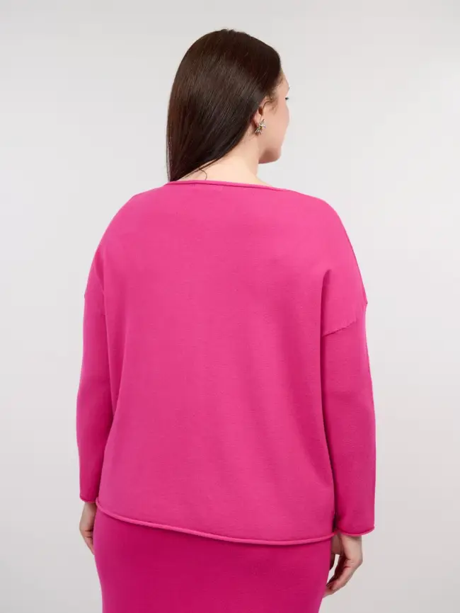 Джемпер ЭттоПлюс 1235 Размер 48-56 фото 70