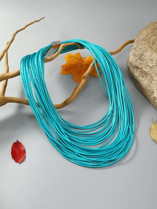 Колье Водопад 100107 фото 15