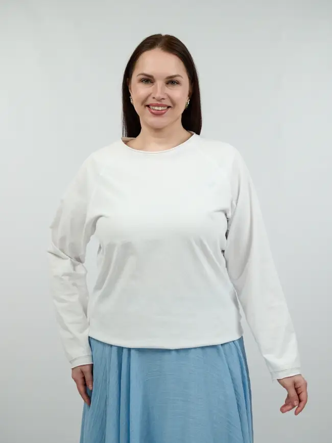 Лонгслив Сердце 2566 Размер 50-58 фото 4