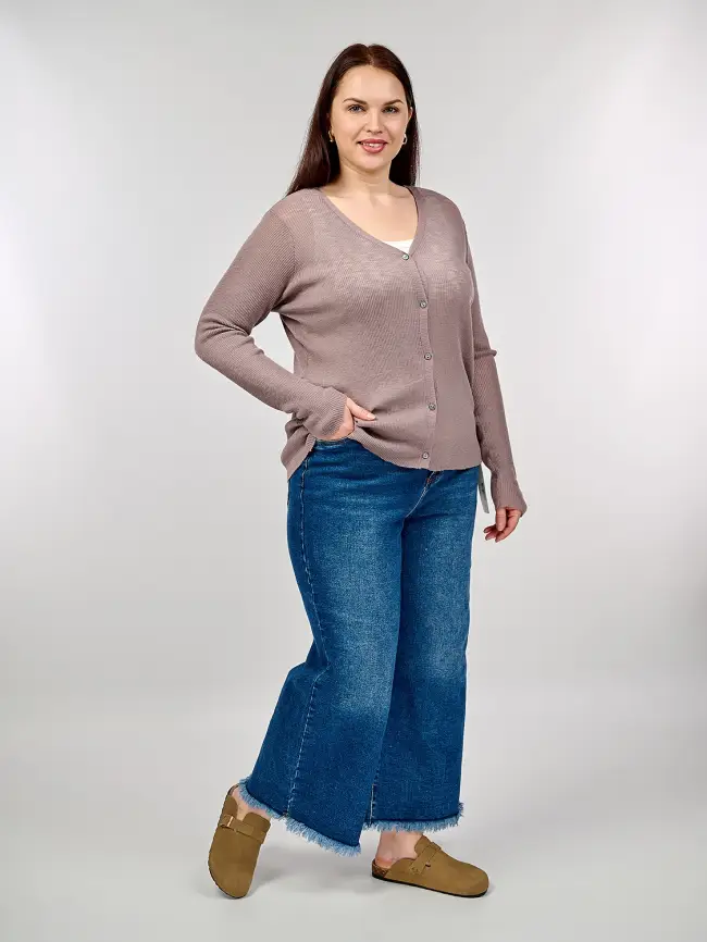 Джемпер-Кардиган 056 Размер 50-56 фото 20