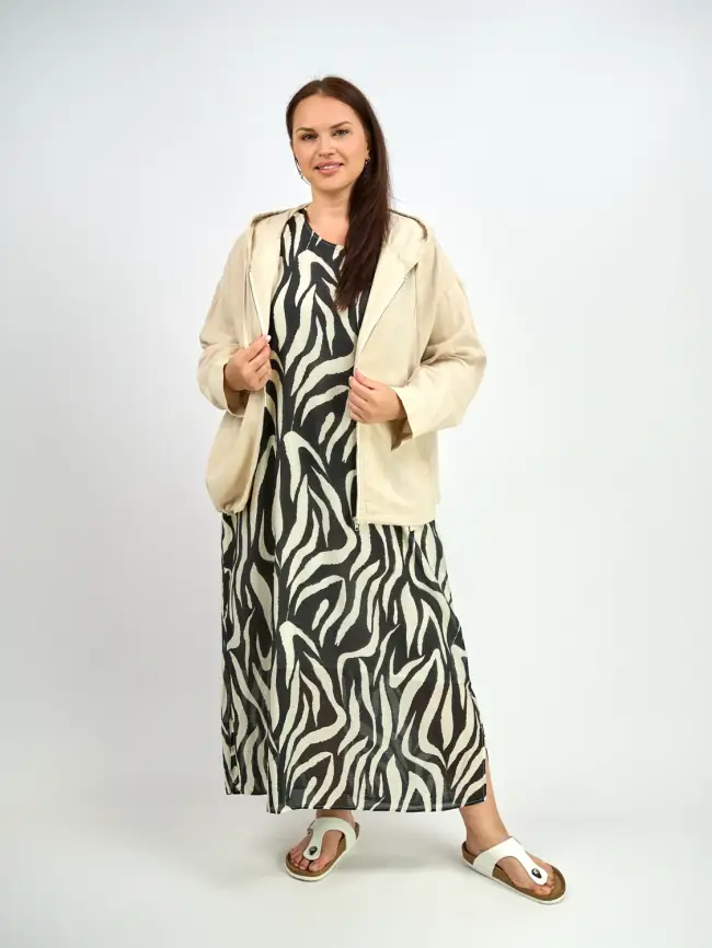 Ветровка лён 25013 фото 22