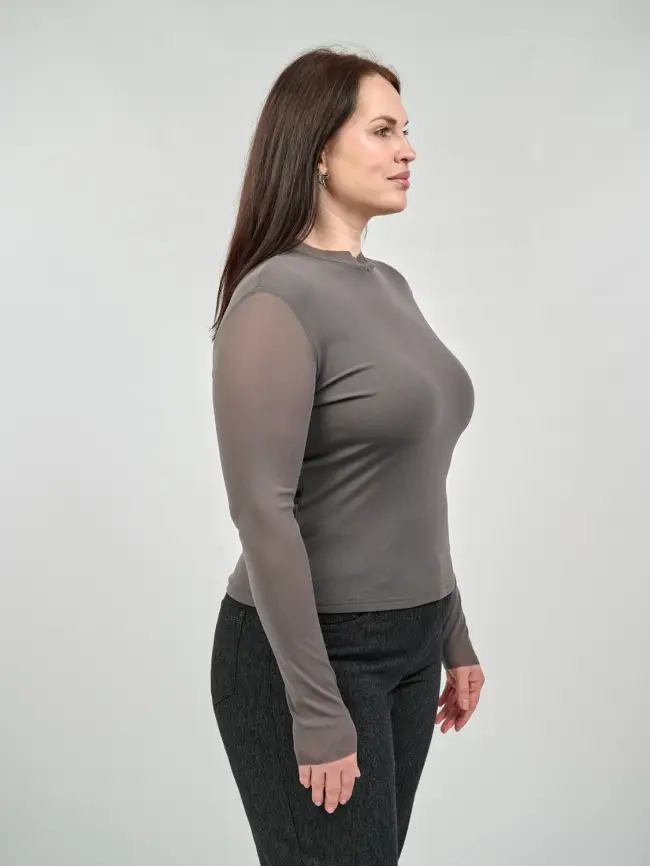 Лонгслив 25252 Размер 48-54 фото 9