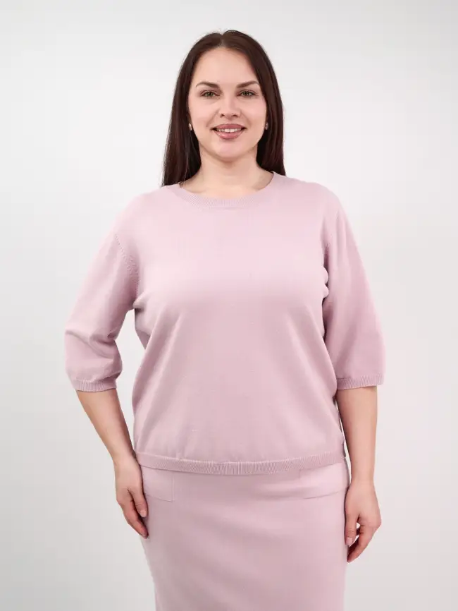 Джемпер 25412 ЭттоПлюс Размер 50-58 фото 54