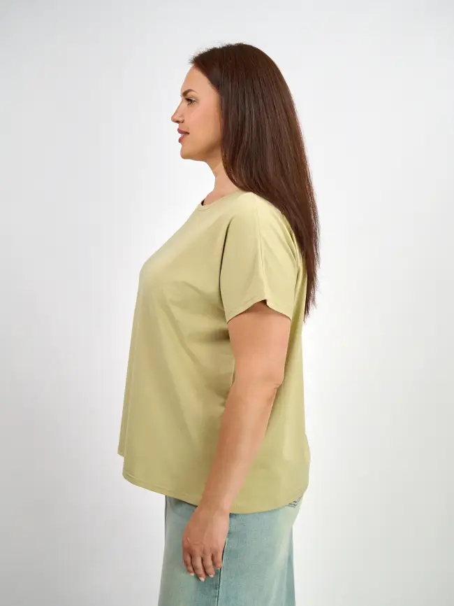 Футболка база ЭттоПлюс Хлопок 0019-1 Размер 50-58 фото 18