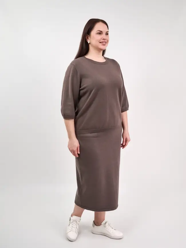 Джемпер 25412 ЭттоПлюс Размер 50-58 фото 8