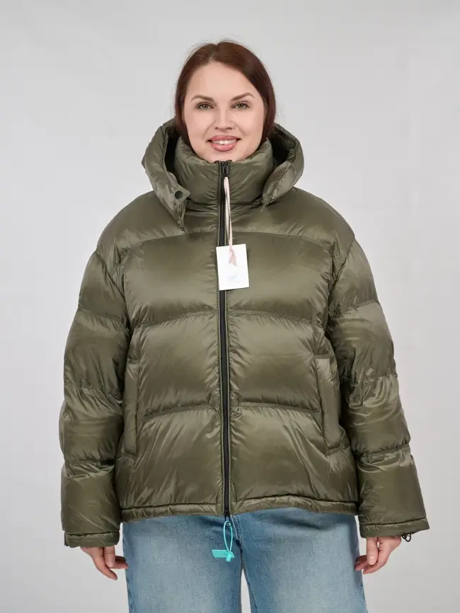 Пуховик зимний короткий 9903 Размер 50-58 фото 120