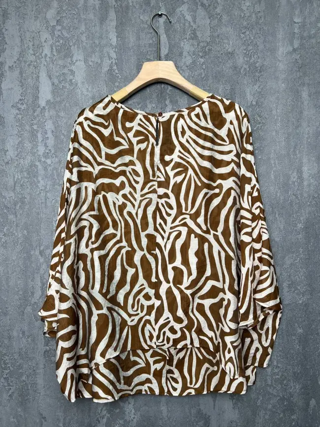 Блуза ЭттоПлюс 30059 Размер 50-58 фото 54