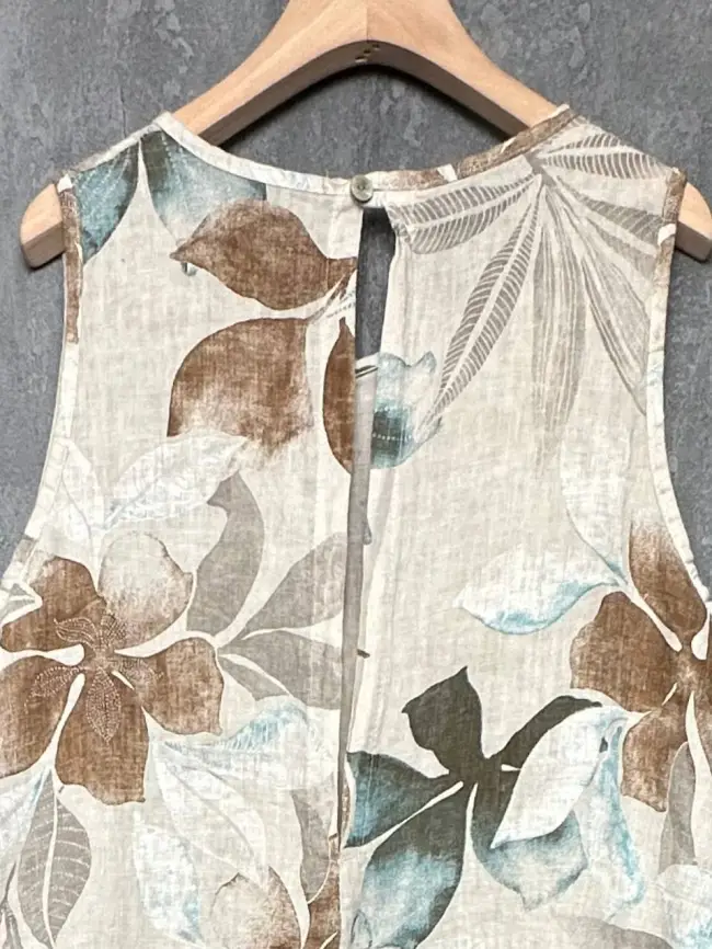 Комбинезон в цветок Италия 9493 фото 18