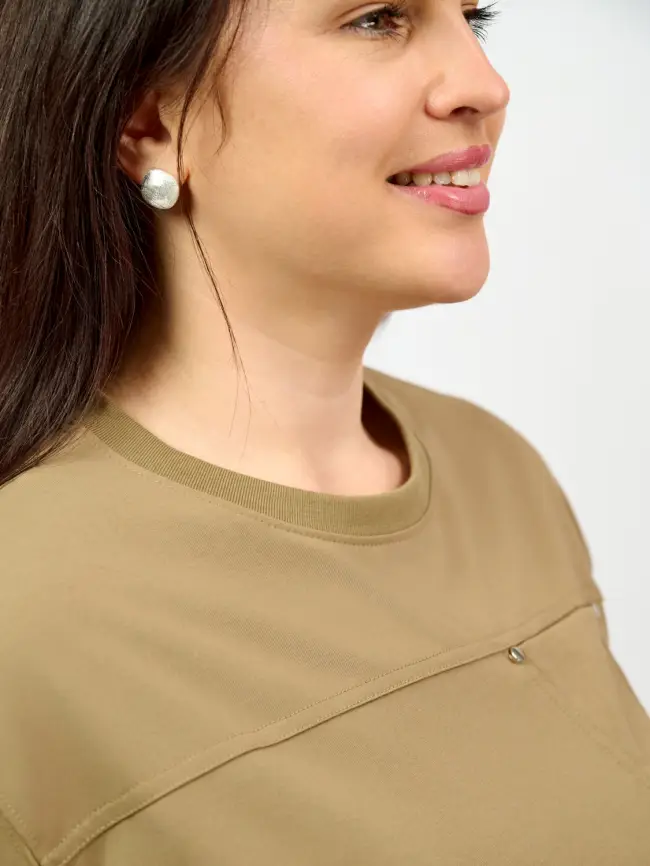 Лонгслив 8132 Размер 48-54 фото 8