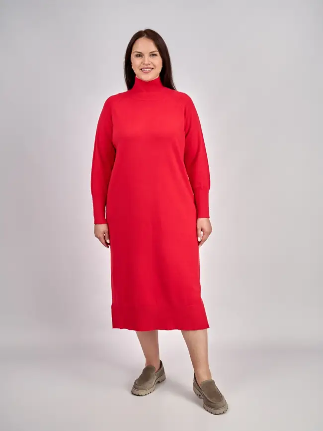 Платье трикотажное 0924 ЭттоПлюс Размер 48-56 фото 1