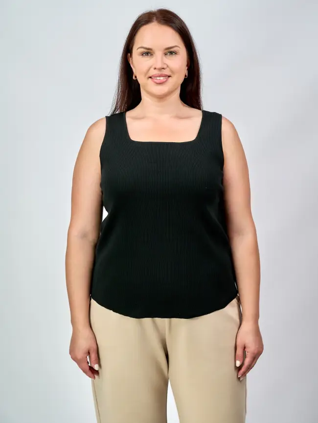 Майка- топ 22366 размер 50- 58 фото 1