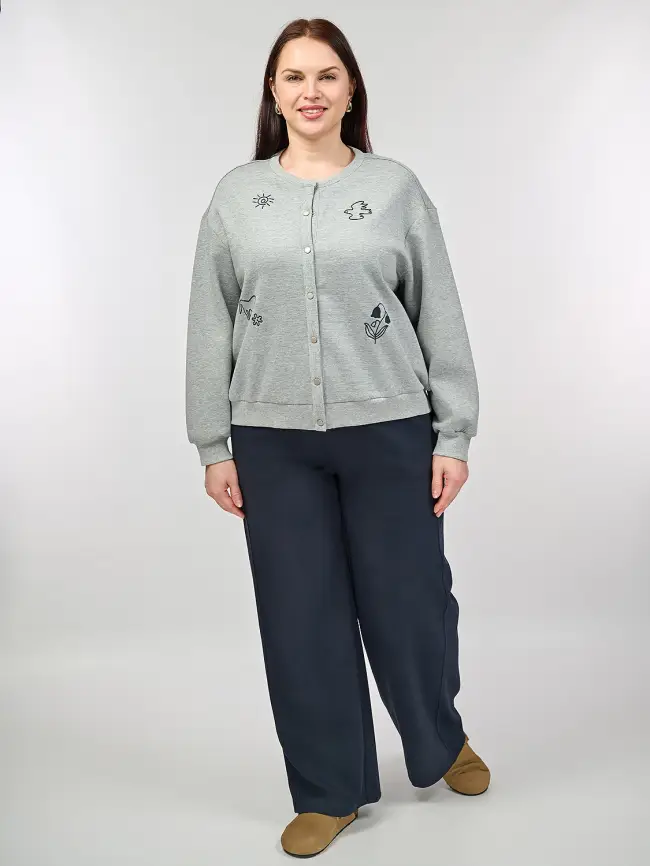 Кардиган 3510-1 Размер 50-58 фото 17