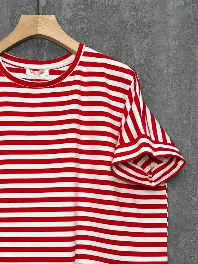 Футболка в полоску ЭттоПлюс 010-1 фото 27