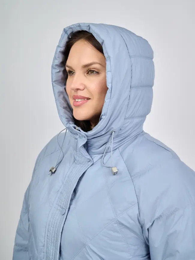 Пуховая куртка ЭттоПлюс 2553 Размер 48-52 фото 128