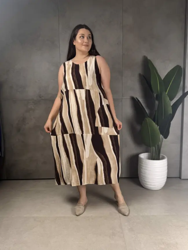 Сарафан ЭттоПлюс 0026 размер 52- 62 фото 24