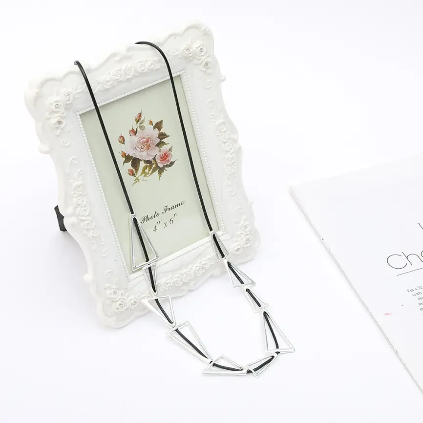 Колье Треугольники Б0277 фото 3