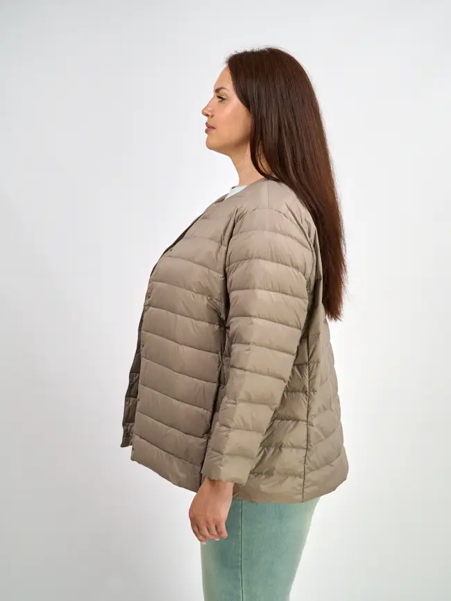 Легкая пуховая куртка 8802 фото 4