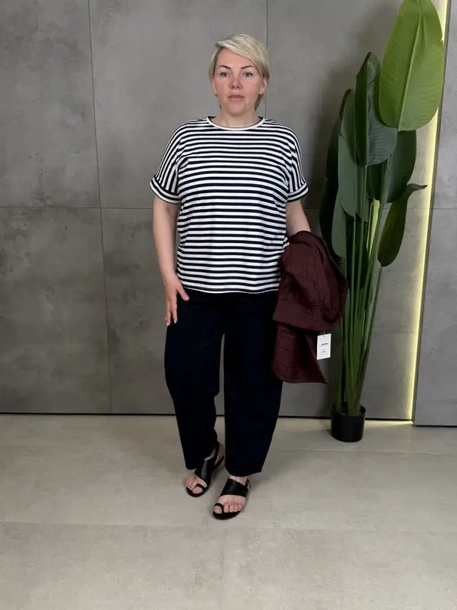 Футболка в полоску ЭттоПлюс 010-1 фото 45