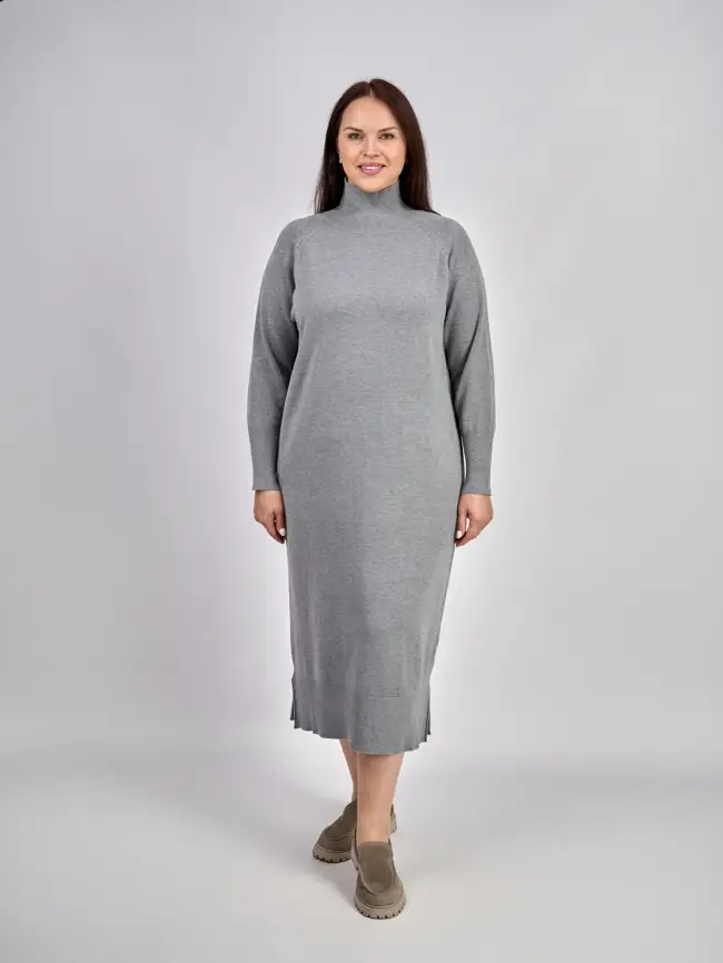 Платье трикотажное 0924 ЭттоПлюс Размер 48-56 фото 2