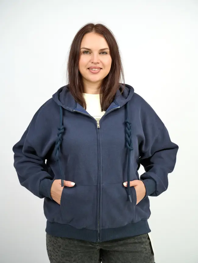 Худи зип оверсайз 505 фото 58