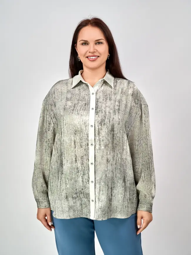 Рубашка ЭттоПлюс 34188 Размер 52-58 фото 1