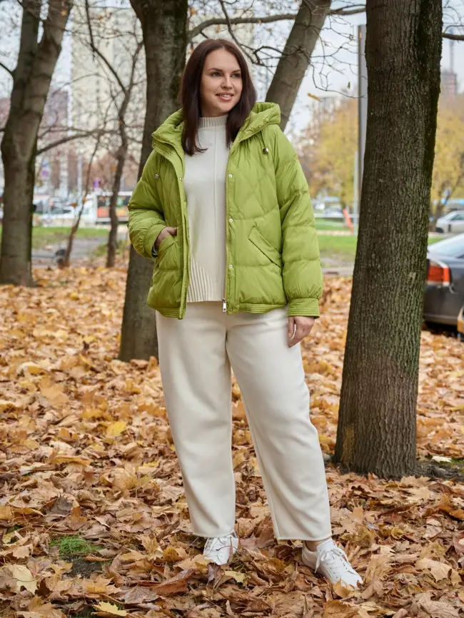 Пуховая куртка ЭттоПлюс 2553 Размер 48-52 фото 134