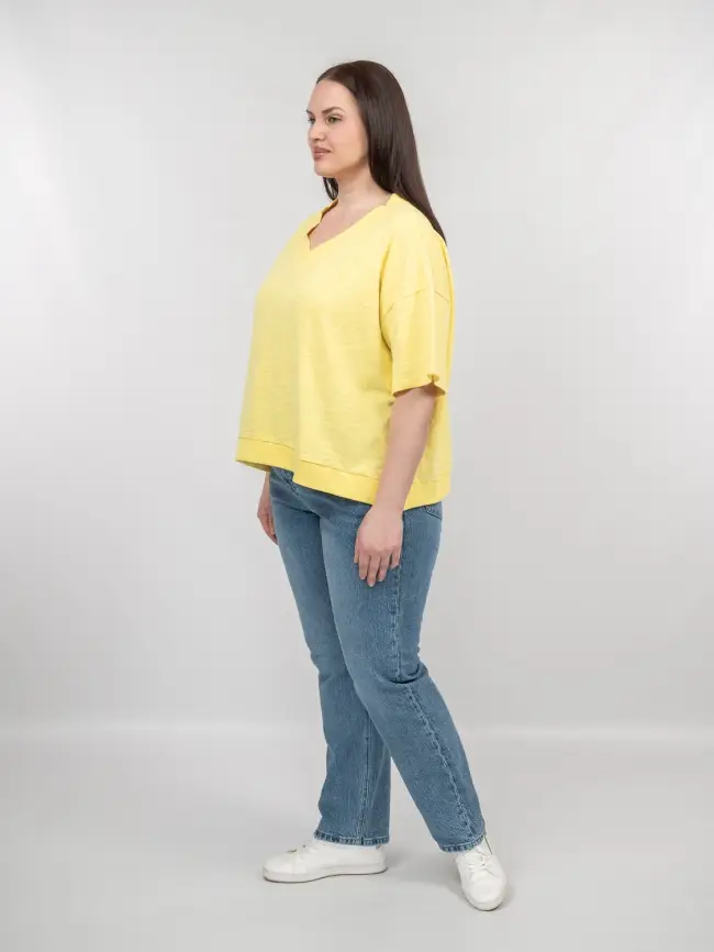 Футболка 039 (желтый, 2) Уценка фото 10