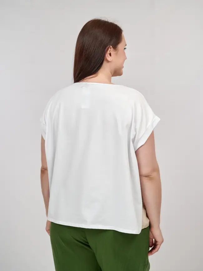 Блуза Италия 8860 Размер 50-58 фото 49