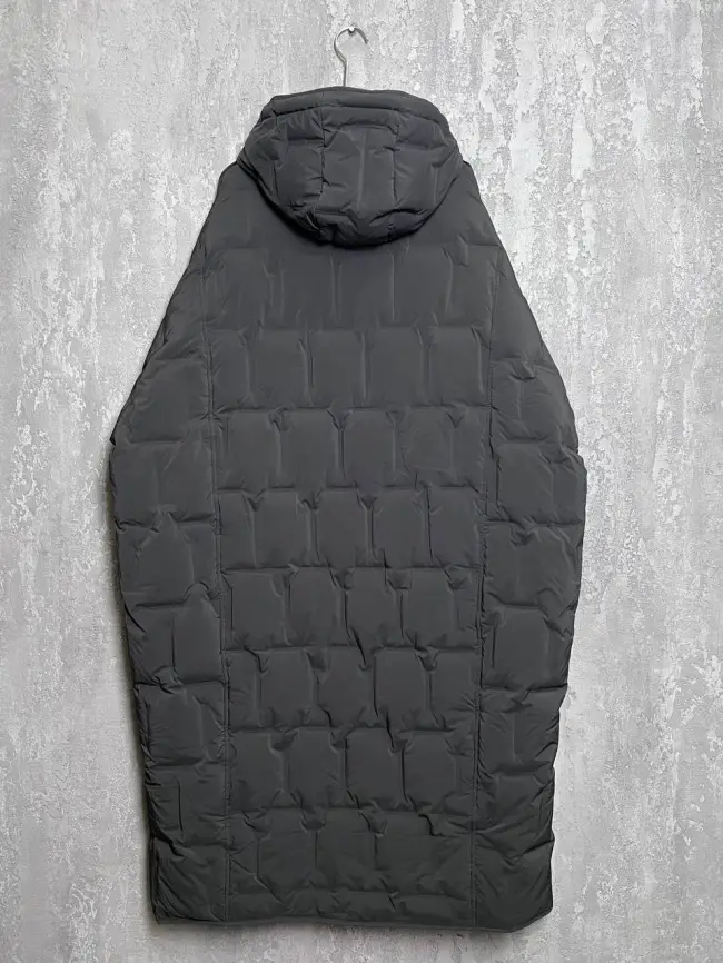 Пуховое пальто 6327 Размеры 50-60 фото 37