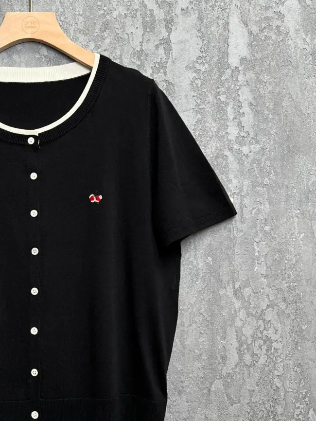 Кардиган с вышивкой 23033 размеры 48- 56 фото 5