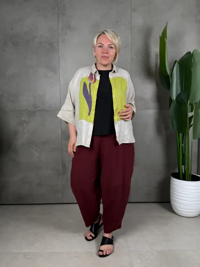 Топ лен 8061 Размеры 52-58 фото 47