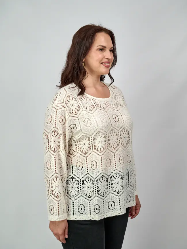 Джемпер 1266 Размер 52-58 фото 5