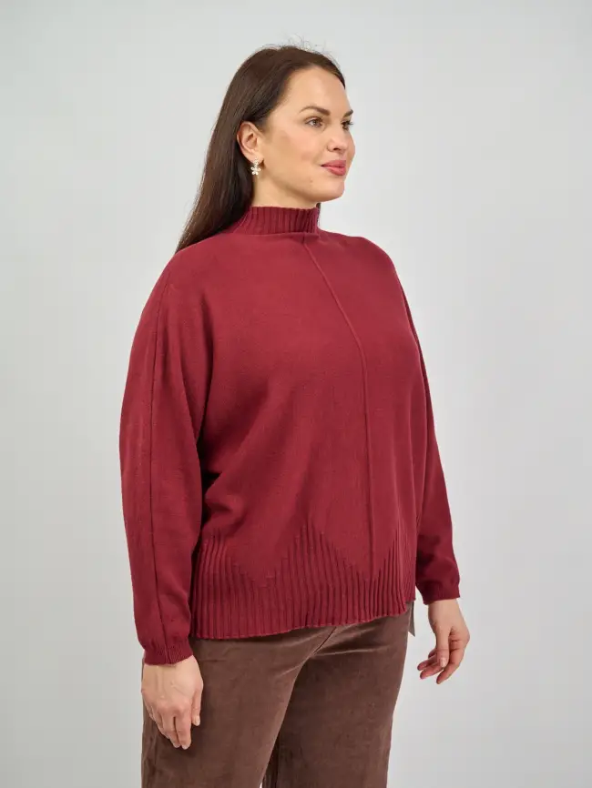 Джемпер 9801 Италия Размер 48-56 фото 5