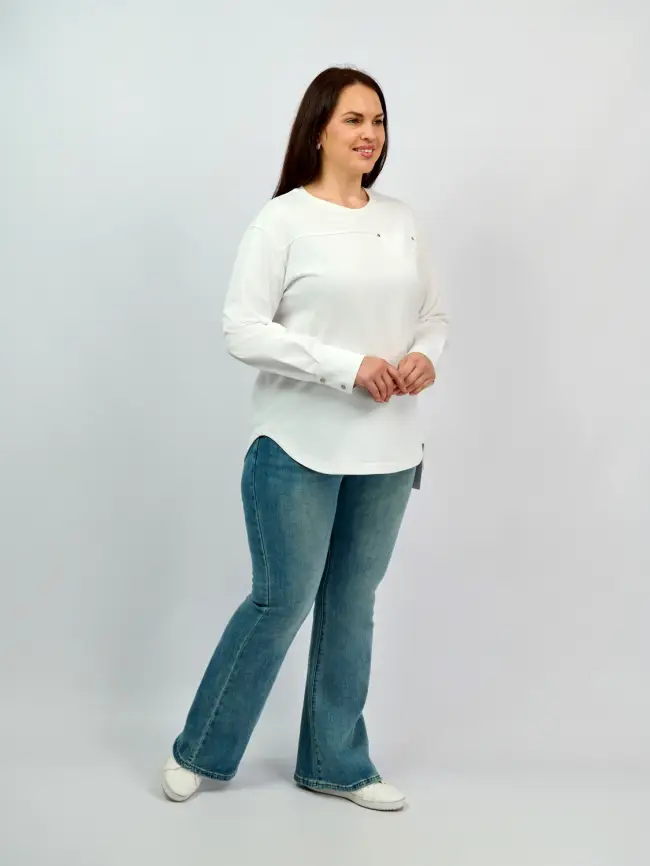 Джинсы клеш Бэст 35639 фото 9