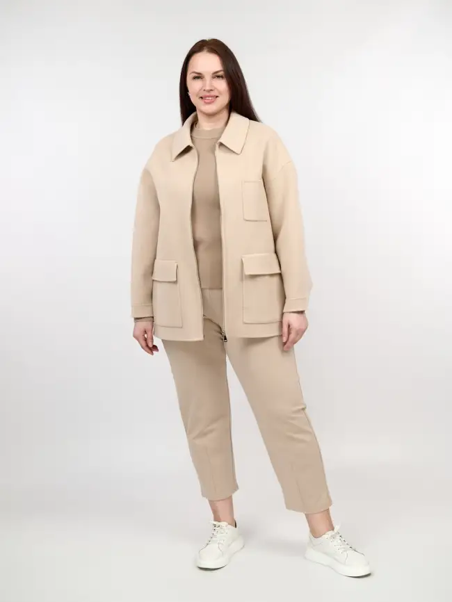 Брюки 33494 ЭттоПлюс размеры 52- 58 фото 21