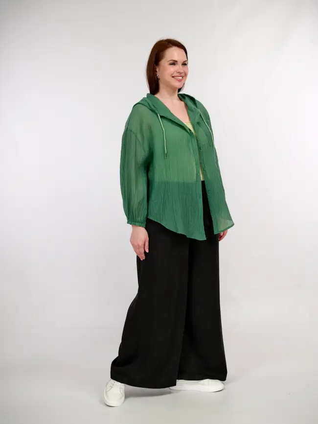 Пыльник рубашка 8026 Размер 50-58 фото 5